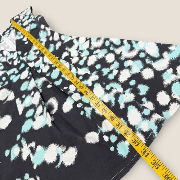 French Connection Abstract Dots Sleeveless V Neck Fit & Flare Mini Dress Size 0 - Picture 11 of 12